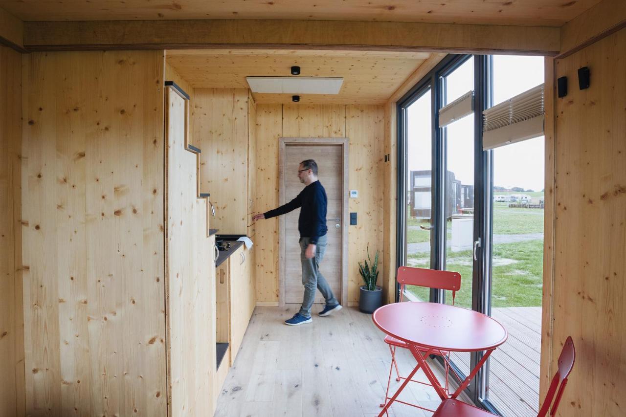 Tiny House Nature 13 Zur Kuhweide - Green Tiny Village Harlesiel Carolinensiel Exterior foto