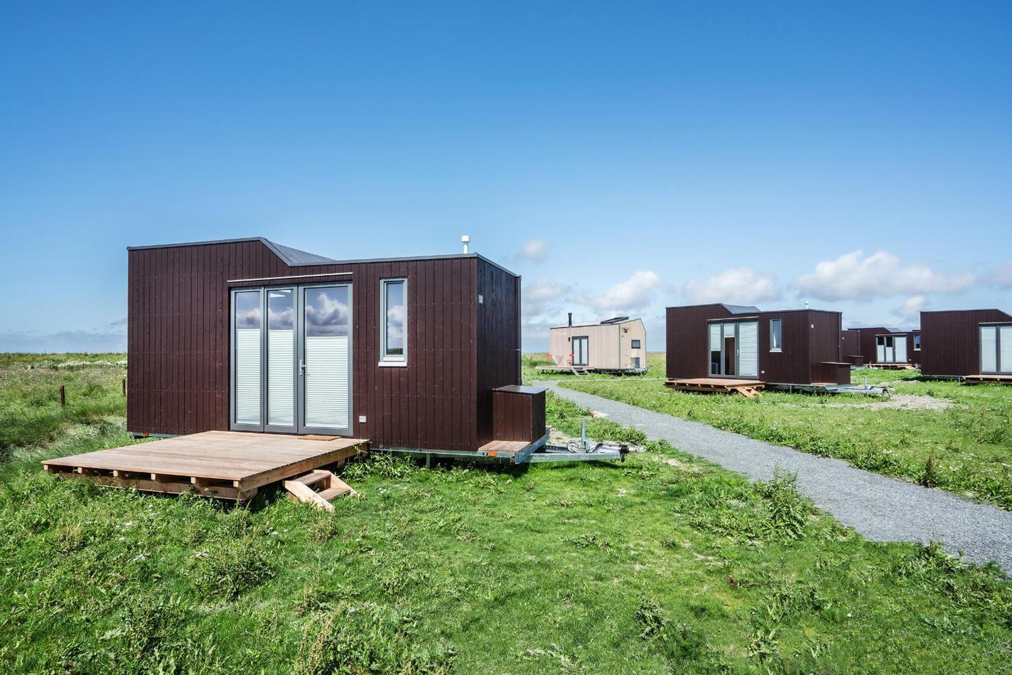 Tiny House Nature 13 Zur Kuhweide - Green Tiny Village Harlesiel Carolinensiel Exterior foto