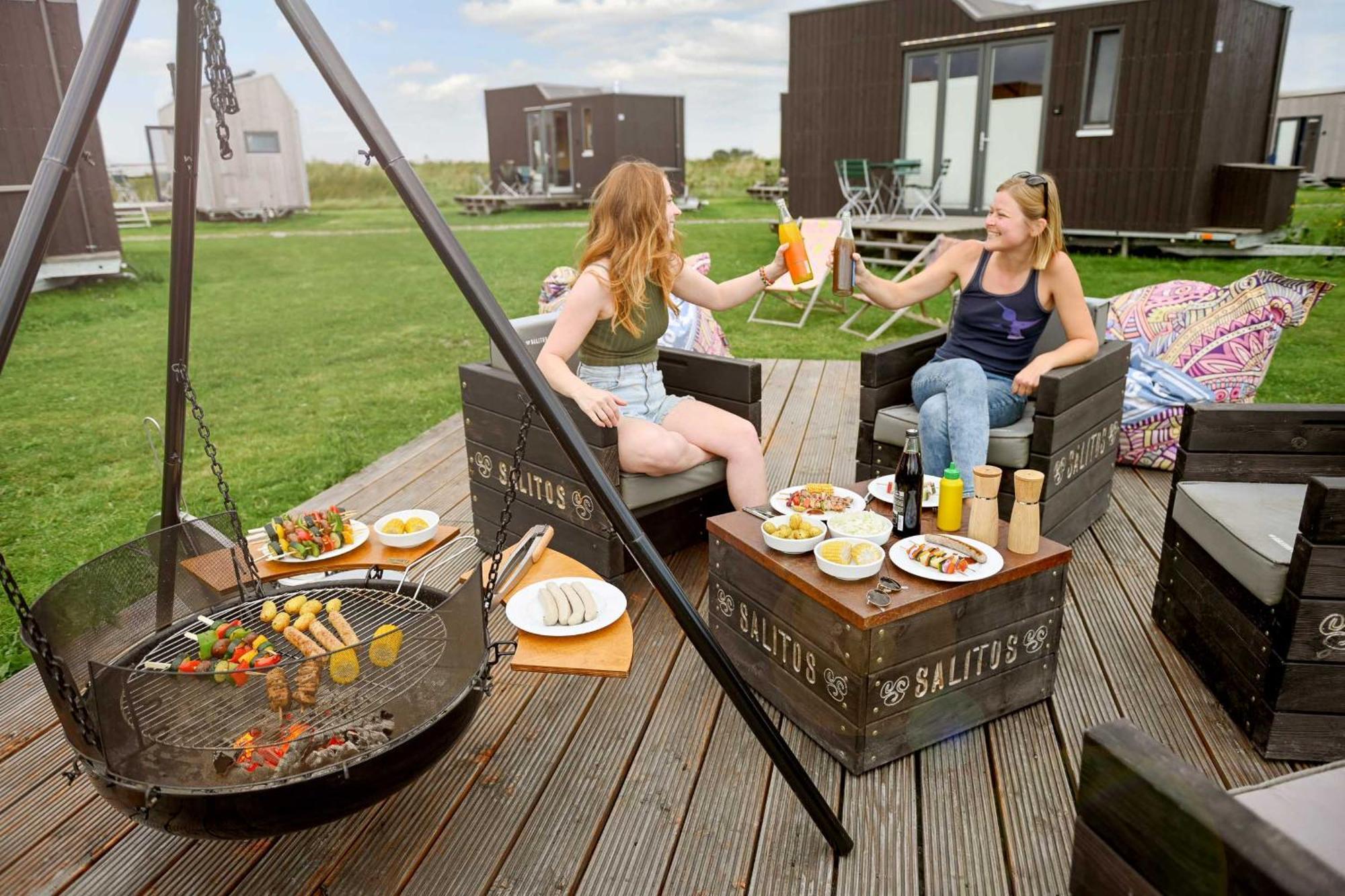 Tiny House Nature 13 Zur Kuhweide - Green Tiny Village Harlesiel Carolinensiel Exterior foto